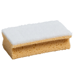 Padschwämme, weiss / nature, wenig abrasiv