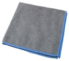 Microfaser-Tuch ECO grau/blau