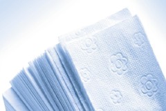 Papierhandtücher V-Falz, Zellstoff