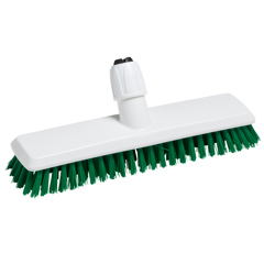 Brosse à récurer 30 cm vert