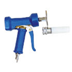 Sprühpistole mit Anschlussstück