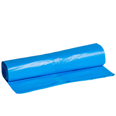 Wäschesäcke aus PE, blau