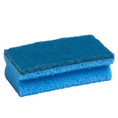Padschwämme, blau / blau, wenig abrasiv