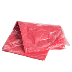 wasserlöslicher Wäschebeutel, rot