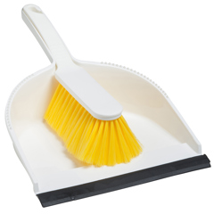 Hygiene-Kehrgarnitur gelb