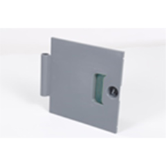 abschliessbare Tür mit Griff