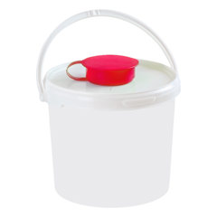 Spendereimer weiss (inkl. Deckel)