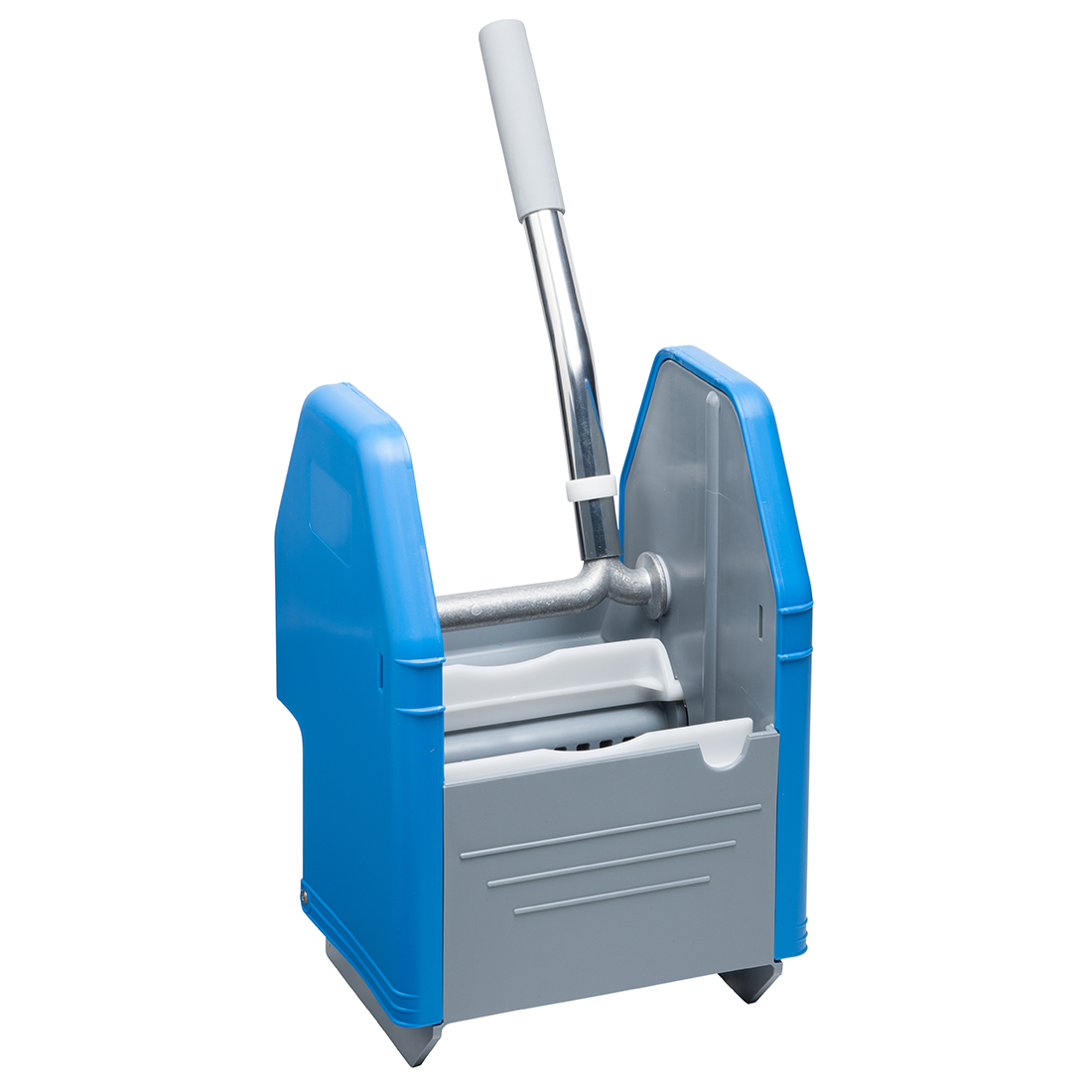 Kunststoffpresse M2, blau/grau