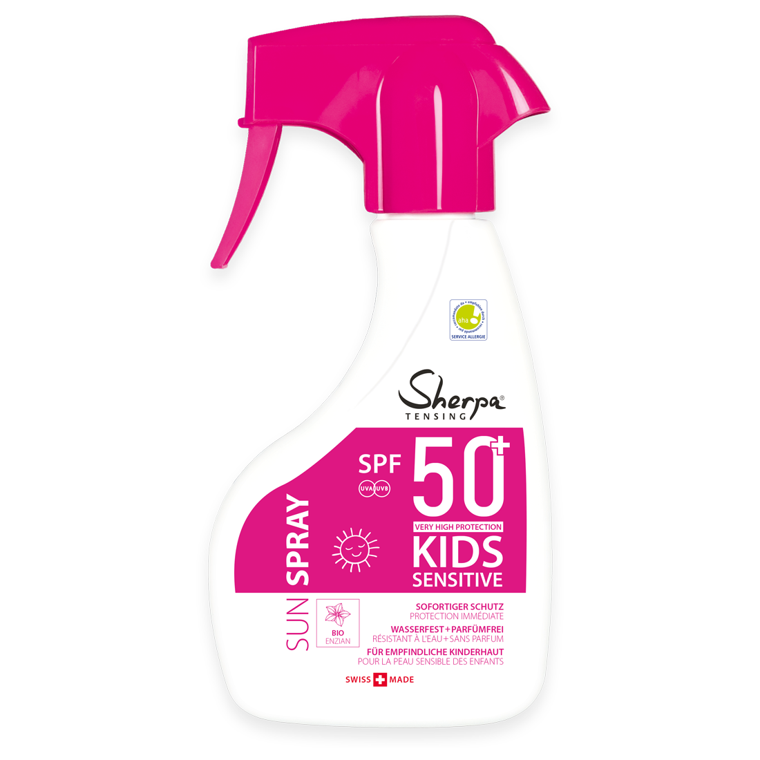 p_146842_Sherpa Tensing Sonnenspray Kids Sensitive SPF 50 250ml
